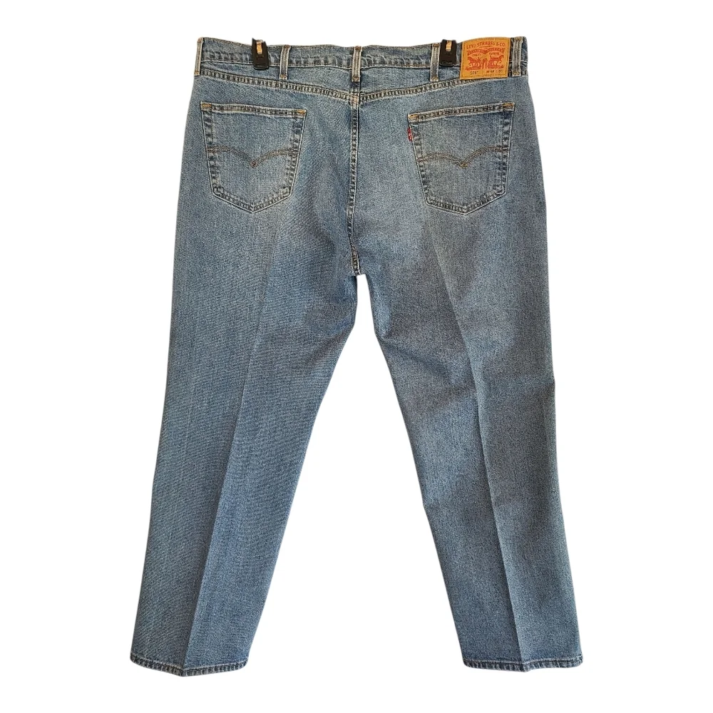 Men's 505 Levi's Size 44X30 Light Blue Straight Jeans